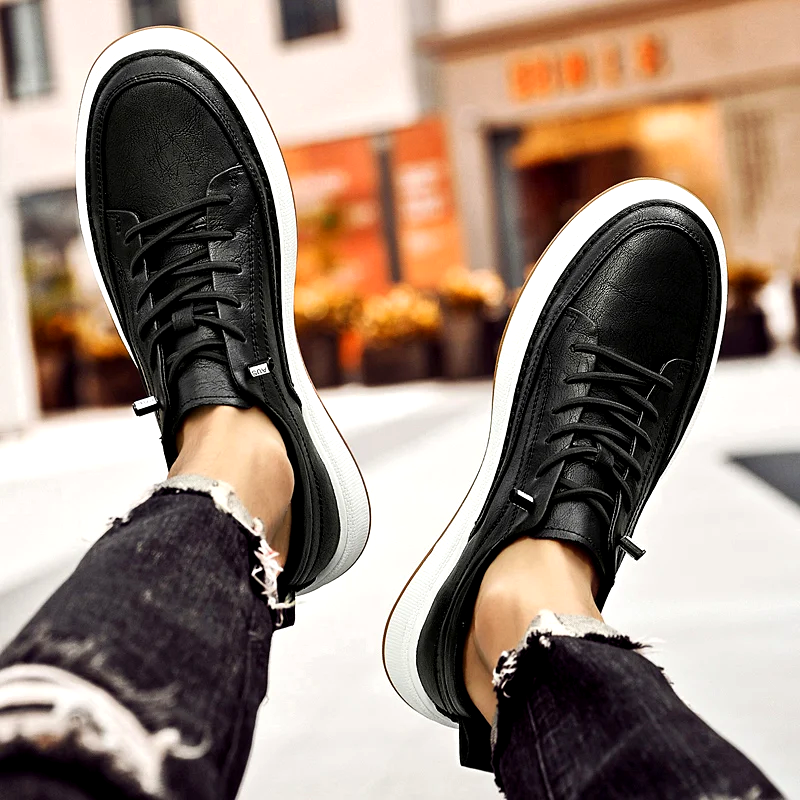 Zapatillas de cuero Vogue
