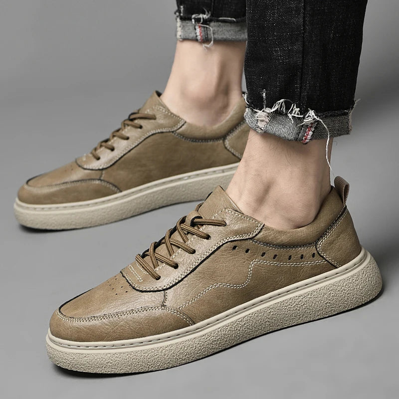 Zapatillas de piel auténtica "Ziv"