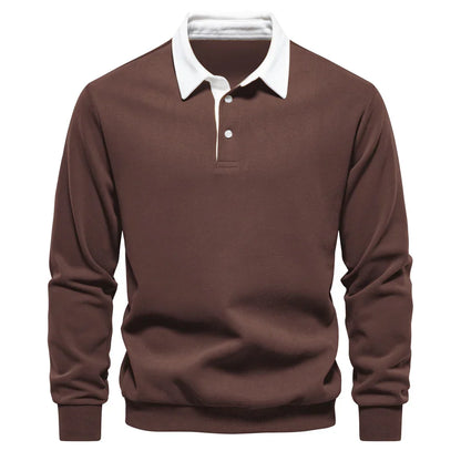 Foxley - Polo Neck Light Sweatshirt